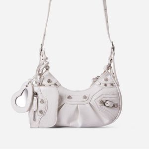 EgoShoes Cagole Shoulder Bag in White